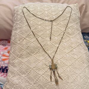 Elegant Gold and Silver Pendant Necklace